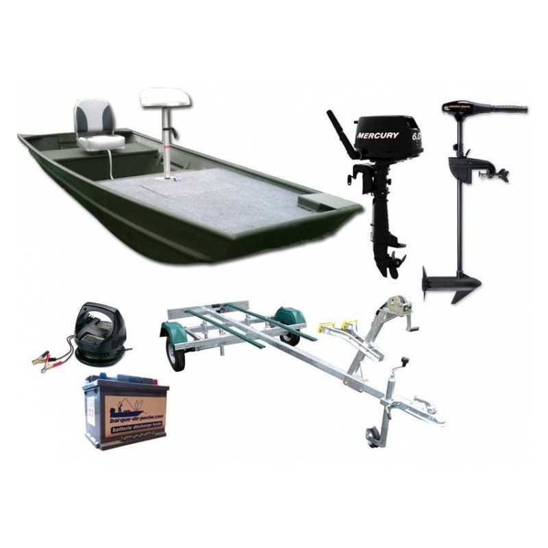 Grand pack 1236 plateforme avant Barque De Pêche Distributeur Vente