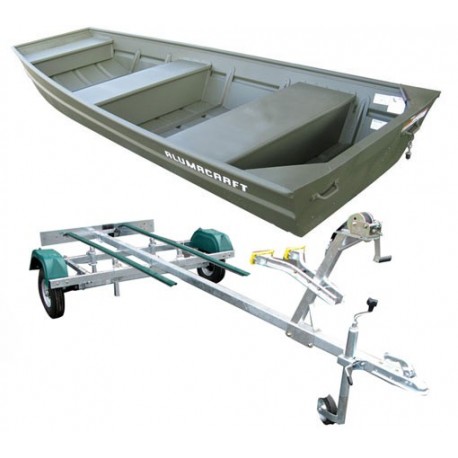Jon boat 1236 + remorque pack plus Jon boat 1236 + remorque pack plus