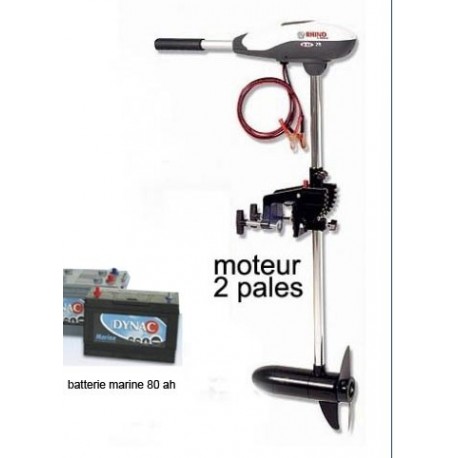 Rhino 34 lbs + batterie marine 80 ah Rhino 34 lbs + batterie marine 80 ah