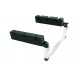 Porte cannes float tube inclinable alu/mousse