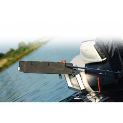 Porte cannes float tube inclinable alu/mousse