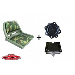 Accessoires Amiaud Pack Siège Pike'nBass camouflage platine et clip