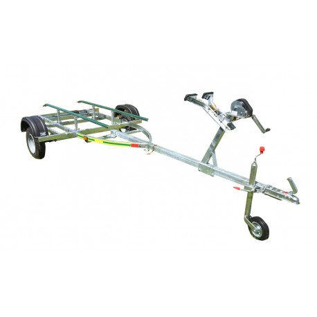 Remorque Armor Aviron Mega Plus - Charge utile 320 kg