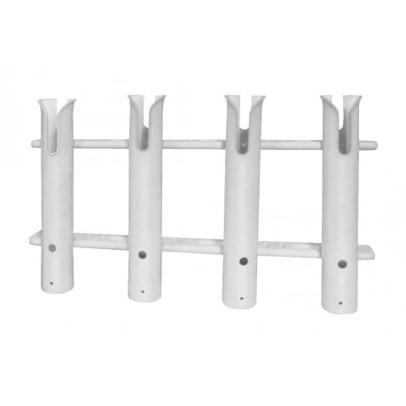 Porte-Canne ouvert PVC 4 tubes