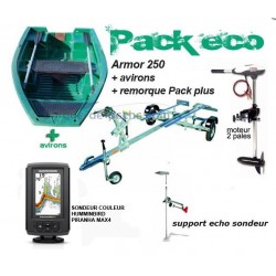 Pack Armor Armor 250- Rhino 34 RVX - remorque-echo sondeur