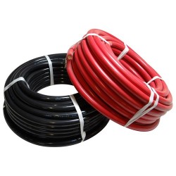  Câble de batterie souple HO7VK - 10 mm² - rouge et noir