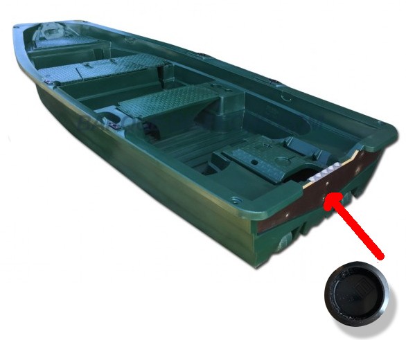 Lot De 4 Bouchons De Vidange Bateau – Caoutchouc Et Laiton/acier Inox, Taille 2,5 Cm – Pour Kayak, Yacht, Etc. - 3