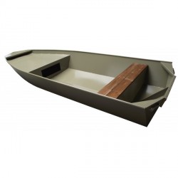 Alu nautique concept Bateau Alu Nautique Jon 4.10 avec plancher aluminium peinture anti-dérapante