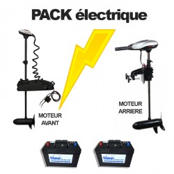  pack électrique moteur avant Rhino BLX 65 et moteur arrière RVX 65 lbs