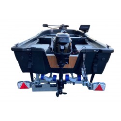 Pack barque AQUA BLACK BASS 370 Rigiflex