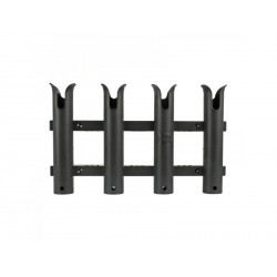 Supports de canne - Portes canne Porte canne 4 cannes Seanox noir