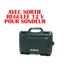 Valise Batterie BSR 12V 50A + 1 Sortie sondeur 20A