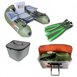 Pack Float tube Pack Seven Bass BRIGAD complet