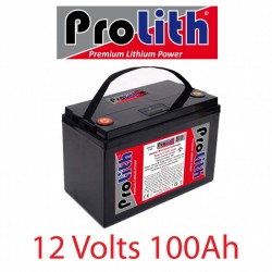 Batteries Lithium BATTERIE LIFEPO4 12 VOLTS 100AH