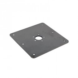 Platine carrée acier