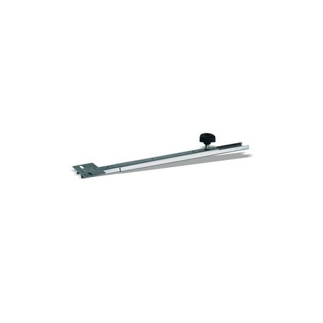 Glissière inox de 50 cm pour fixation sonde tableau arrière