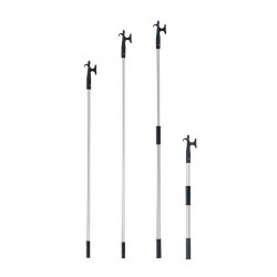 Accessoires de sécurité Gaffe télescopique double en aluminium - 118 - 204 cm