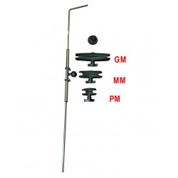 Perche live sharpshooting avec bras articulé Ram-mount moyen modèle