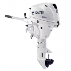 Moteur thermique Tohatsu MFS20E-L 4 temps arbre long barre franche
