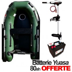  Pack SEVEN BASS 180 moteur Rhino Cobold 24 v et batterie 80 ah