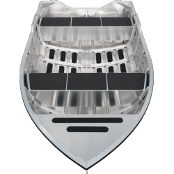 barque aluminium kimple Hunter 370