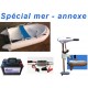 Neptea 220 + shakespeare 54 lbs + batterie +chargeur