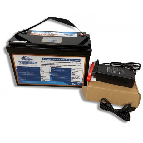 batterie lithium LiFePo4 12.8V 100Ah