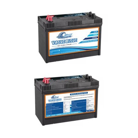 batterie lithium LiFePo4 12.8V 100Ah