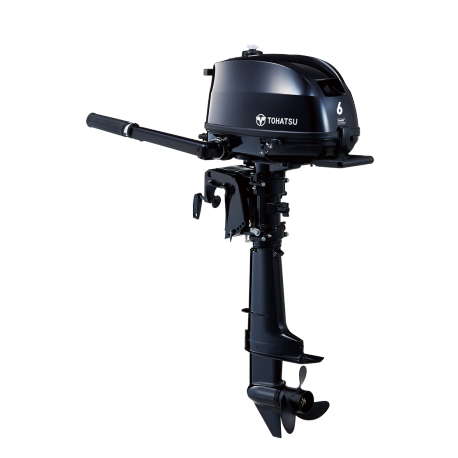 Moteur thermique Tohatsu MFS6D-SL arbre long démarrage manuel