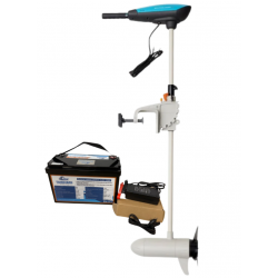 Pack moteurs Pack Savage Gear Thruster SW 55 lbs - 12V + Batterie Lithium12.8V 100Ah + Chargeur