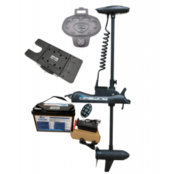 Pack moteurs Pack HASWING CAYMAN-B 55&nbsp;- 55 Lbs&nbsp;- Arbre 137 cm + Batterie Lithium LiFePO4 12.8V 100Ah + Chargeur