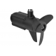 Pack Moteur électrique Haswing Protruar -160 Lbs - 24V + Batterie Lithium LiFePO4 24V 100Ah + Chargeur 10A