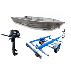 Pack Kimple PACK Barque Aluminium Kimple Trout 370