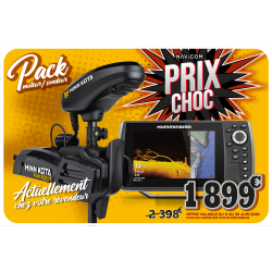 Boutique Pack MOTEUR Powerdrive 45 GPS Spotlock et Humminbird HELIX 7N MDI
