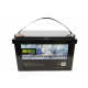 Bac Monobloc LifePo4 12V/100 Ah + chargeur non étanche 10A