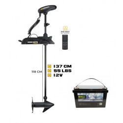 Moteurs électriques PACK moteur TERROVA 55lbs + Batterie BSR 12/100