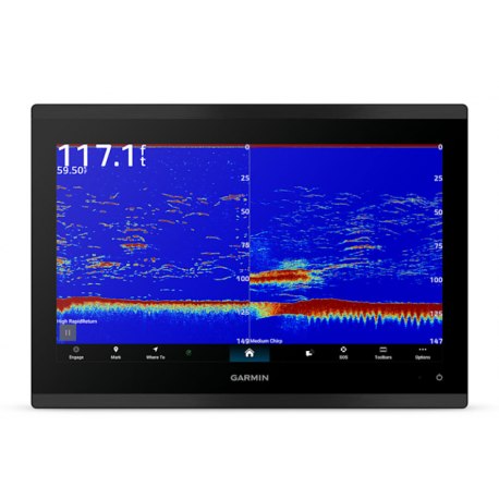 Garmin GPSMAP® 9013xsv Traceur GPS 13" 4K IPS avec sondeur CHIRP, SideVü & ClearVü