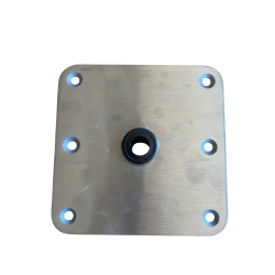 Accessoires bass boat Embase siège inox
