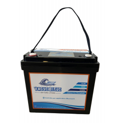 Vague bleue batterie lithium LiFePo4 12.8V 100Ah