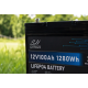 batterie SH LITHIUM 12V100A Lifepo4 +chargeur