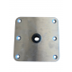 platine de pied acier